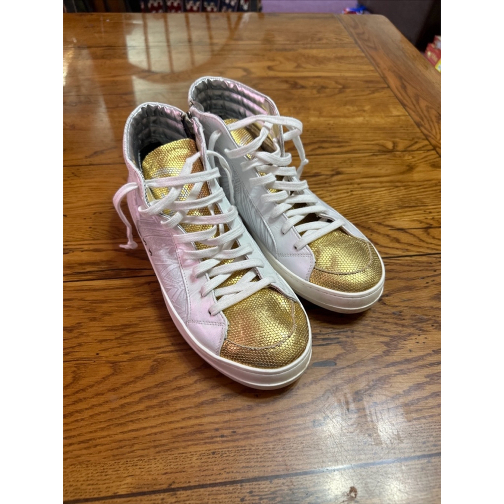 P448 Women's Palm High Top Sneaker Euro 41/10 Designer Shoes

P448 Women's Palm